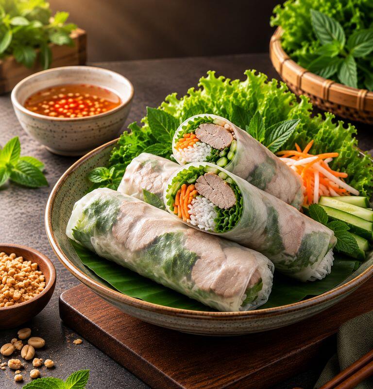 #2. Spring Rolls (2) / F.gỏi