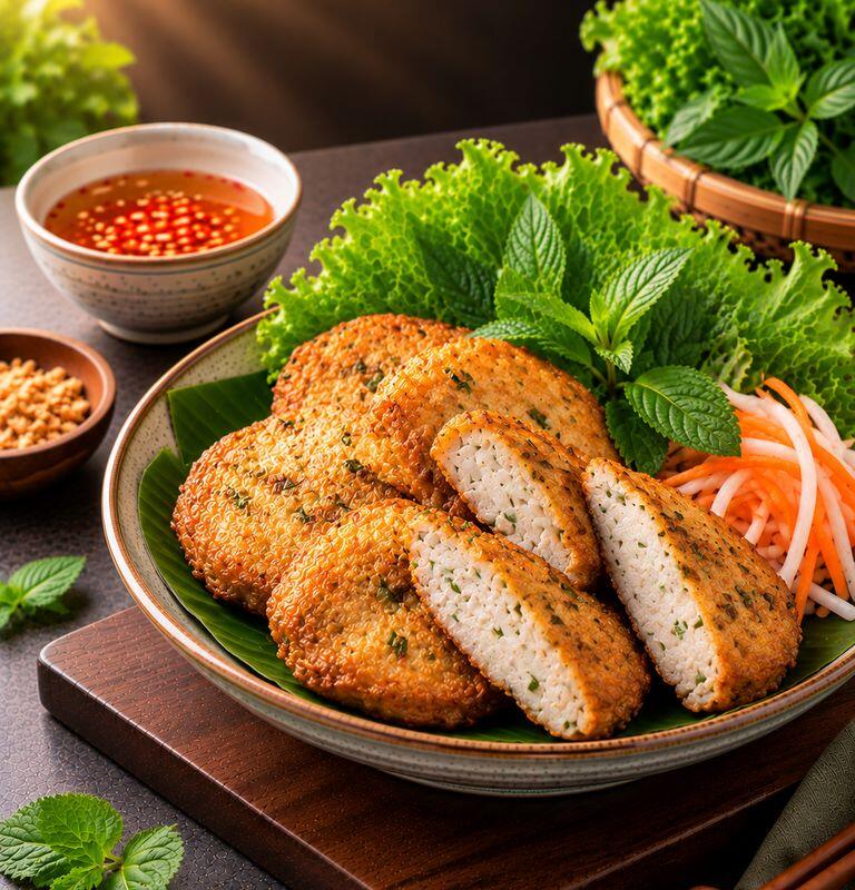 #A1. Saigon Fish Cake / Chả Cá Chiên