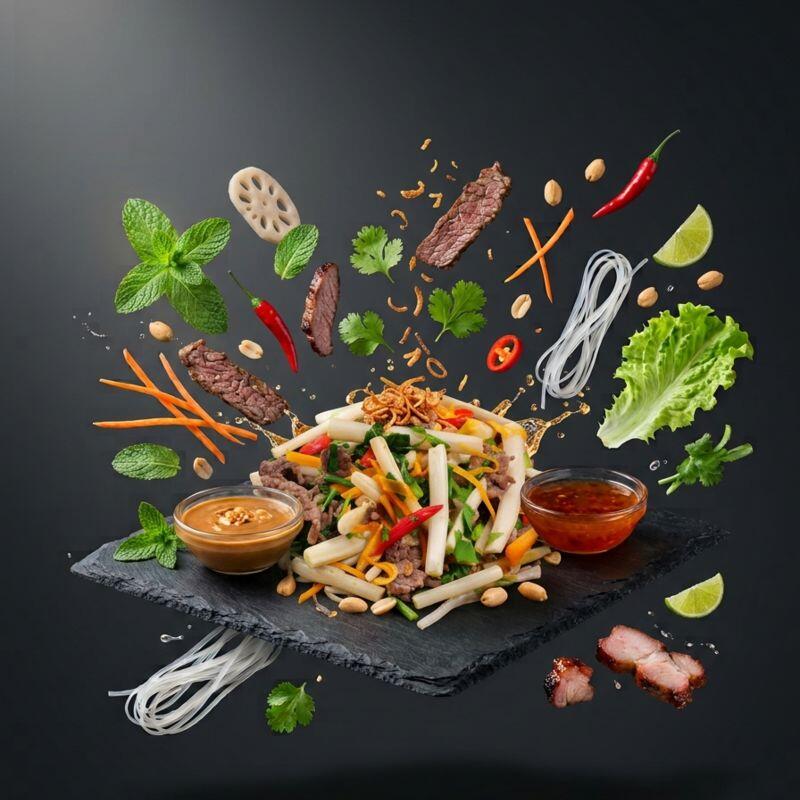 #S4. Beef Salad / Gỏi Ngó Sen Bò Nướng