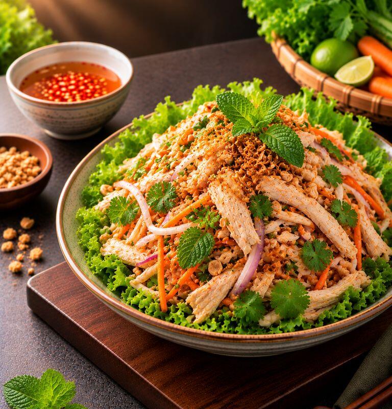 #S5. Chicken Salad / Salad Gà Xé