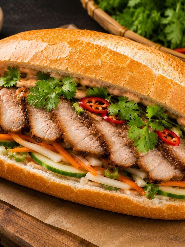 #S8. B.B.Q Pork Sandwich / Bánh Mì Heo