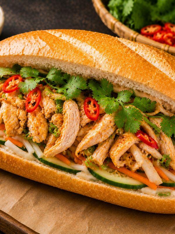 #S8. B.B.Q Chicken Sandwich / Bánh Mì Gà