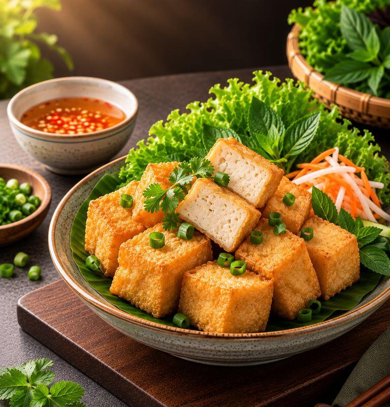 #6. Joyful Tofu / Đậu Hũ Chiên Giòn