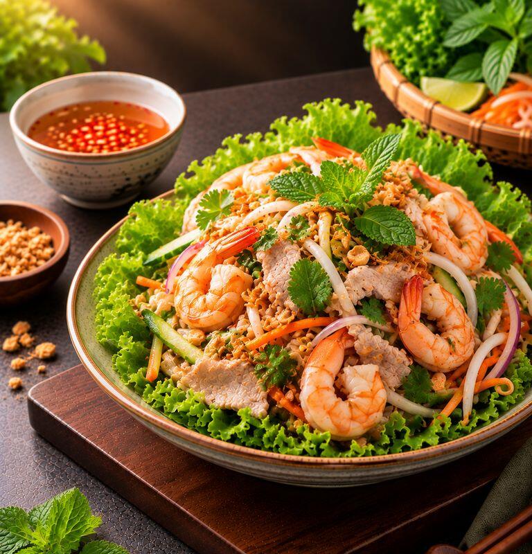 Salad Tôm Heo
