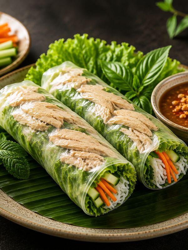 F. gỏi heo luộc