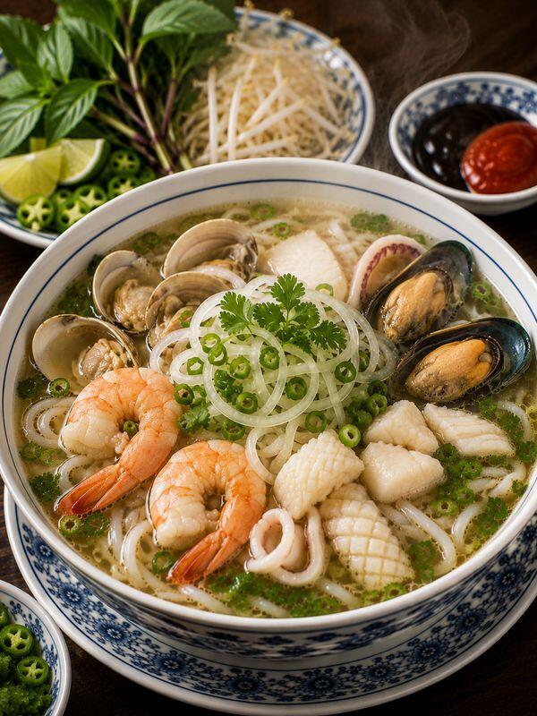 #23. Noodle Soup With Seafood / Phở Hải Sản