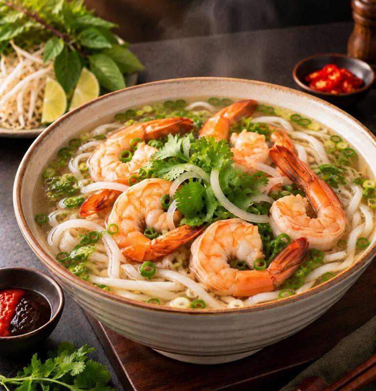 #23. Pho shrimp/ Phở tôm