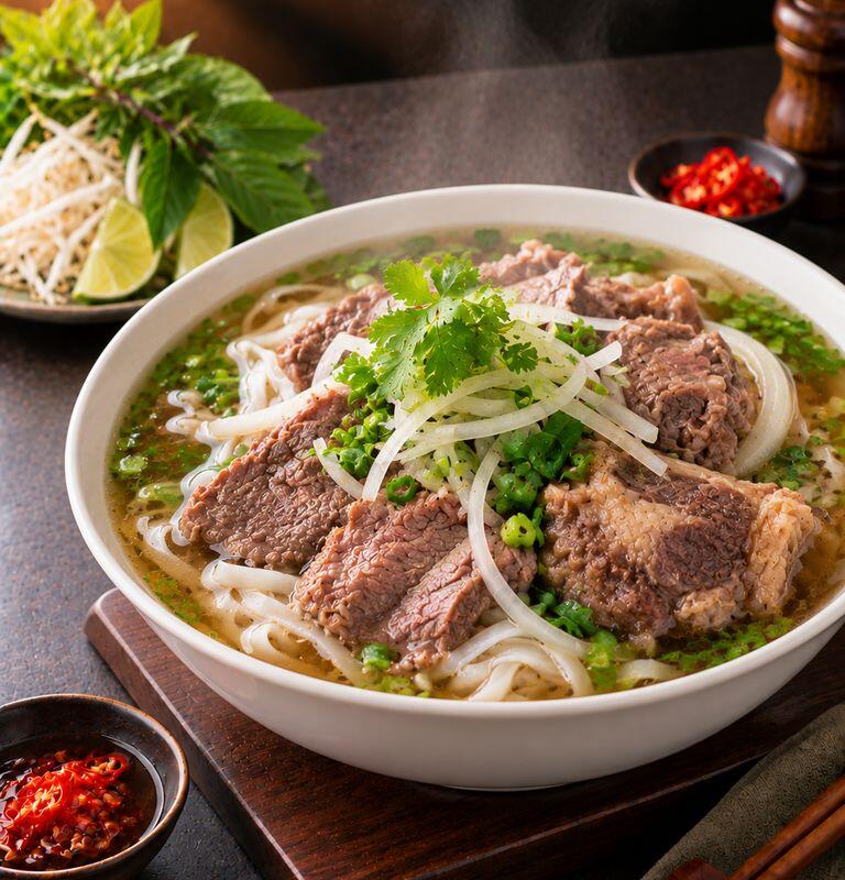 Beef Noodle Soup / Phở Chín